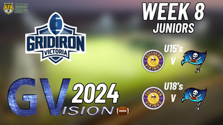 Gridiron Victoria Juniors Week 8 - Southern Viking V Geelong Buccaneers #gridironvictoria #gridiron