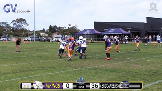 Gridiron Victoria Juniors Week 8 - Southern Viking V Geelong Buccaneers #gridironvictoria #gridiron