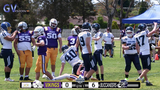 Gridiron Victoria Juniors Week 8 - Southern Viking V Geelong Buccaneers #gridironvictoria #gridiron