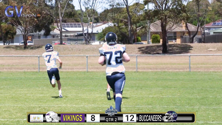 Gridiron Victoria Juniors Week 8 - Southern Viking V Geelong Buccaneers #gridironvictoria #gridiron