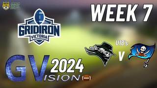 Gridiron Victoria Juniors Week 7 - Croydon Rangers V Geelong Buccaneers #gridironvictoria #gridiron