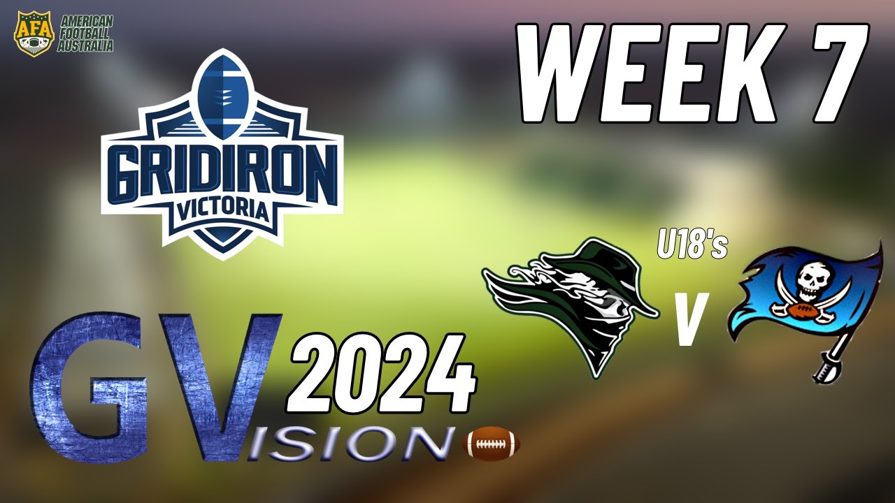 Gridiron Victoria Juniors Week 7 - Croydon Rangers V Geelong Buccaneers #gridironvictoria #gridiron