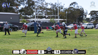 Gridiron Victoria Juniors Week 6 - Western Crusaders V Geelong Buccaneers #gridironvictoria