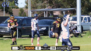 2024 Week 8 - South East Predators V Geelong Buccaneers #americanfootball #gridironvictoria