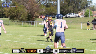 2024 Week 8 - South East Predators V Geelong Buccaneers #americanfootball #gridironvictoria