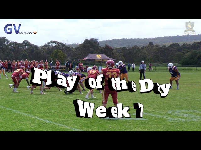 Week 7 Play of the Day - Gridiron Victoria