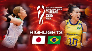 Japan 🇯🇵 vs. Brazil 🇧🇷 - Bronze Match - Highlights | Women's World Championships 2025