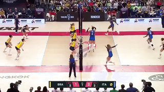Italy ?? vs. Brazil ?? - Semi Final | Highlights | Women's World Championships 2025