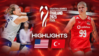 USA 🇺🇸 vs. Türkiye 🇹🇷 - Quarter Final | Highlights | Women's World Championships 2025