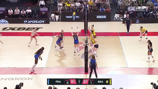 Brazil ?? vs. France ?? - Quarter Final | Highlights | Women's World Championships 2025