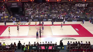 Brazil ?? vs. France ?? - Quarter Final | Highlights | Women's World Championships 2025