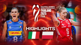 Italy 🇮🇹 vs. Poland 🇵🇱 - Quarter Final | Highlights | Women's World Championships 2025