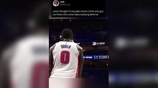 Jalen a real Dawg | Detroit Pistons