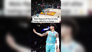 LaMelo Ball lets the ref know how he really feels.