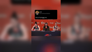 What a wild question with Sandy sitting right there.