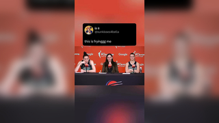 What a wild question with Sandy sitting right there.