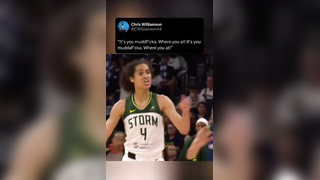 Skylar had some words for the Lynx bench and meant every one of them.