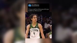 Skylar had some words for the Lynx bench and meant every one of them.