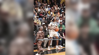 Ease up little guy | funny basketball