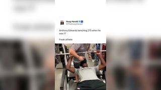 Ant Edwards This is WILD #nba #basketball