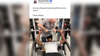 Ant Edwards This is WILD #nba #basketball