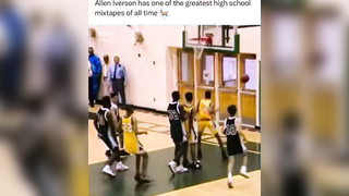 Allen Iverson Was a menace on the court