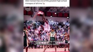 Allen Iverson Was a menace on the court