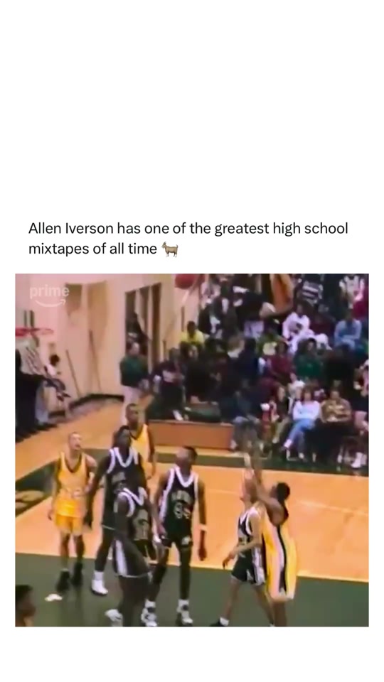 Allen Iverson Was a menace on the court