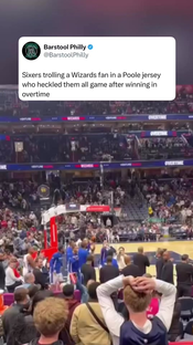 Never seen a whole team of NBA GUYS troll so hard