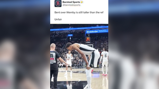 Wemby Height is NO JOKE!