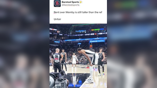 Wemby Height is NO JOKE!