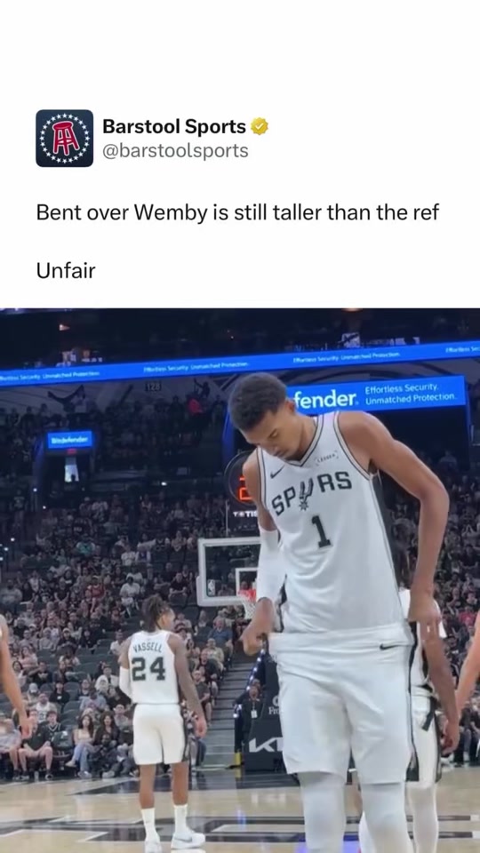 Wemby Height is NO JOKE!