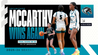 FINAL: ARCHBISHOP McCARTHY 38, ST. BRENDAN 25