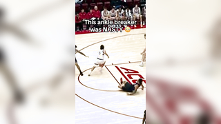 “This is the definition of an ankle breaker.” #collegebasketball #s...