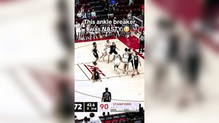 “This is the definition of an ankle breaker.” #collegebasketball #s...