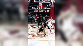 “This is the definition of an ankle breaker.” #collegebasketball #s...