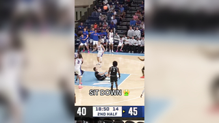 BRO SAT HIS AH DOWN #omg #anklebreaker #floridagators #basketball #...