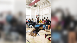 He had him sliding across the floor… ?
