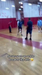 “OH NOOOO” (seanv2008/IG) #playmaker #basketball