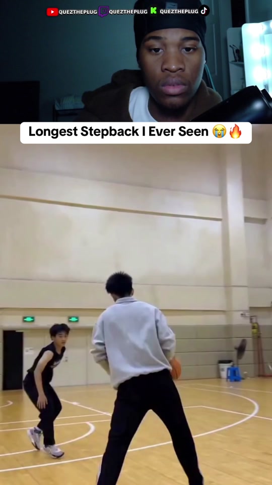 This can’t be legal #basketball #reaction #goviral #fyp #basketball...