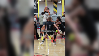 This ankle breaker was NASTY… #fyp #ankles
