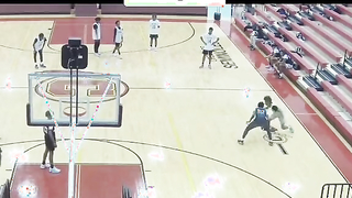 Bro really shut down practice with this ankle breaker (@tmtdee)