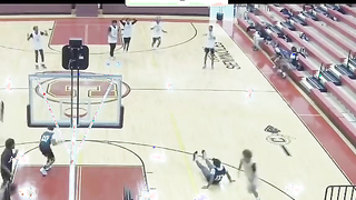 Bro really shut down practice with this ankle breaker (@tmtdee)