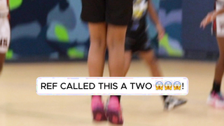 Come'on Ref! can't believe they called this a TWO! 😱😱😱