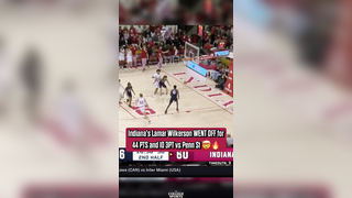 Lamar Wilkerson was UNREAL in Indiana’s blowout of Penn State 44 PT...