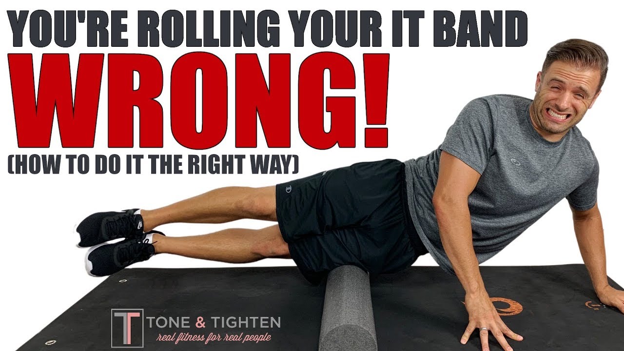 How To Foam Roll Your IT Band at Home | Relieve IT Band Pain Fast