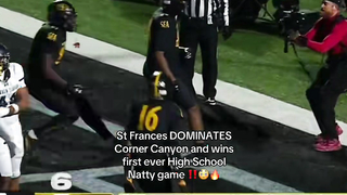 St. Frances Makes History, Winning First-Ever Overtime High School National Championship
