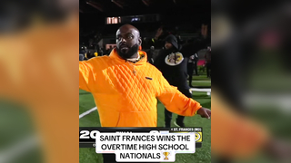 St. Frances Claims National Championship in Dominant High School Football Finale