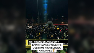 St. Frances Claims National Championship in Dominant High School Football Finale