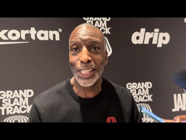 Michael Johnson Questioned on How Grand Slam Track Will Make Money at Jamaica Meet #1
